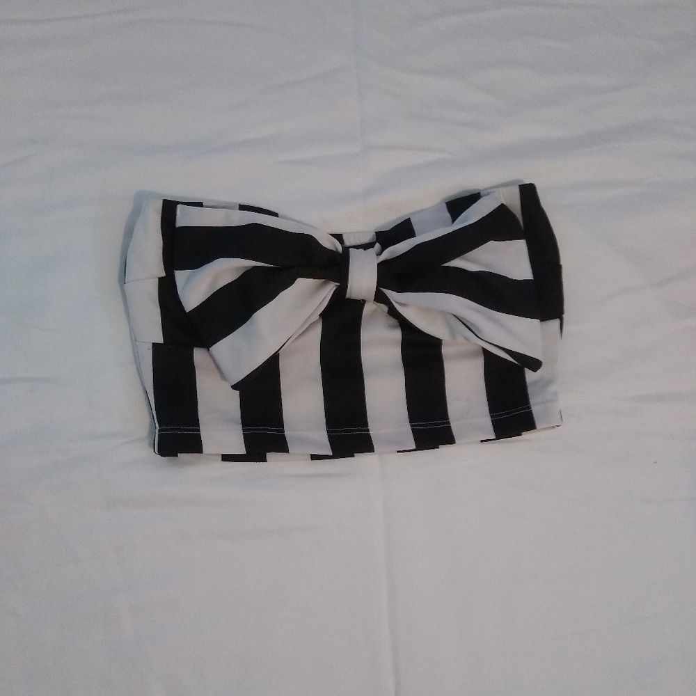 Striped Crop top